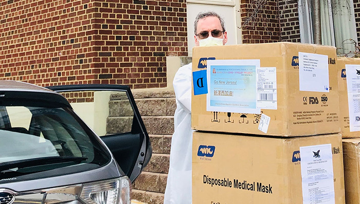 美國COVID-19疫情救助專案 - 新澤西地區救援物資運送報導