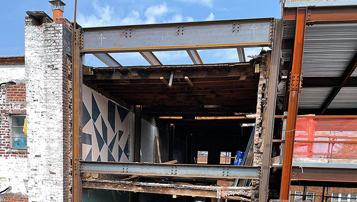 CMC Expansion Project - Steel Structure Installation