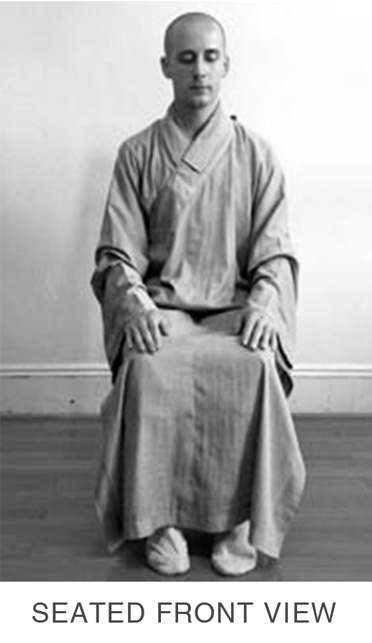 Sitting Meditation - Seated Front View