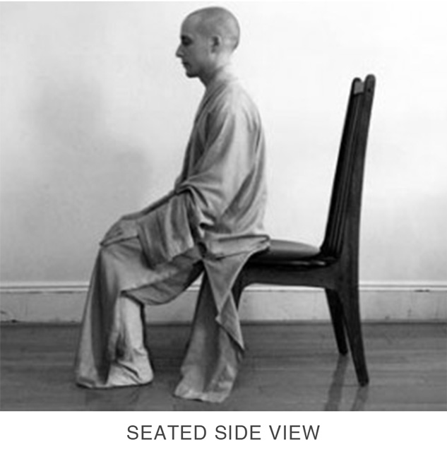 Sitting Meditation - Seated Side View